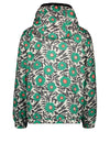 Meisjes Jacket Aop Flower van Moodstreet in de kleur Green in maat 116.