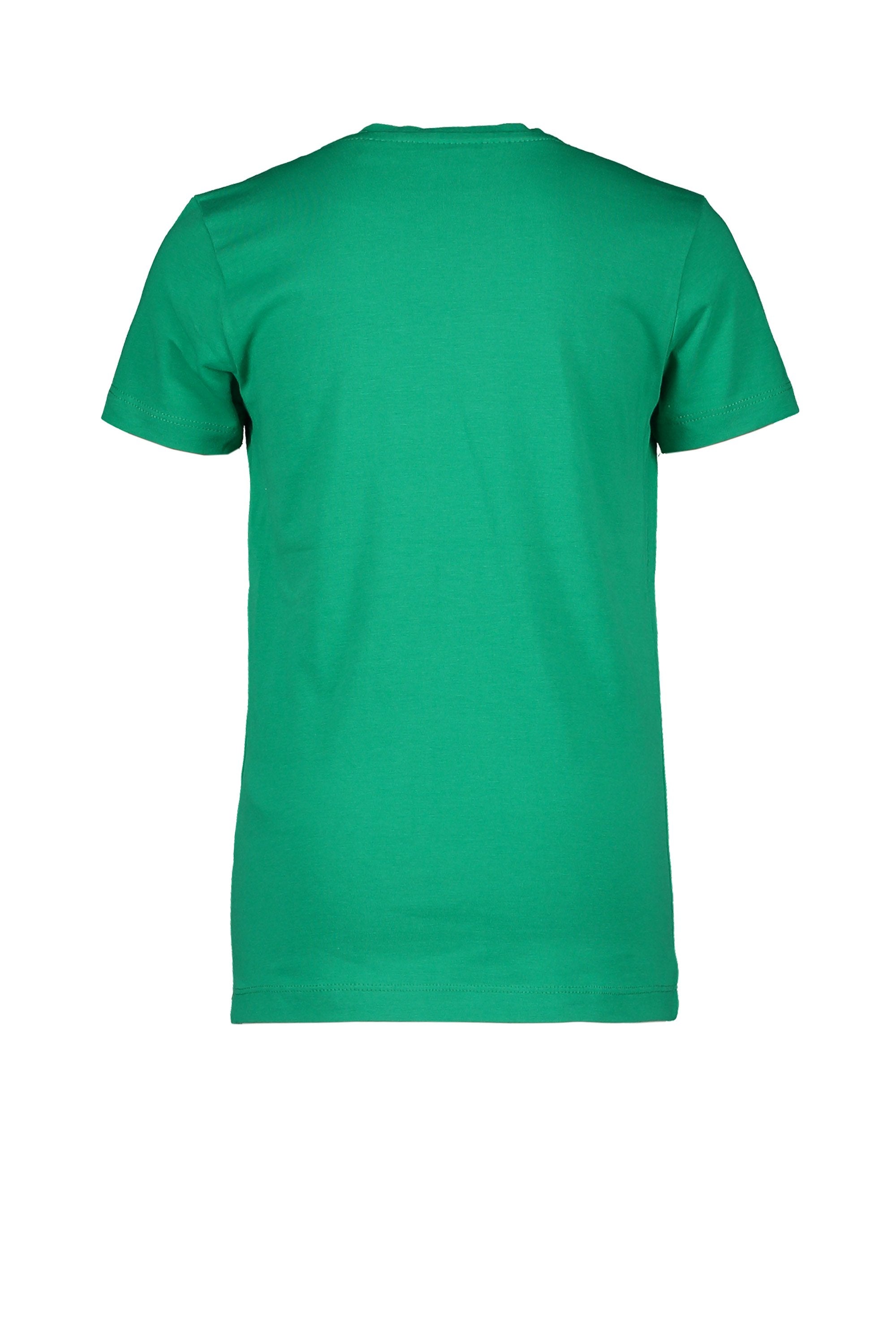 Meisjes T-Shirt Chestprint van Moodstreet in de kleur Green in maat 134/140.