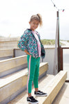 Meisjes Pant Pintuck Leg van Moodstreet in de kleur Red in maat 134/140.