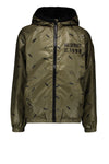 Jongens Jacket Aop Skate van Moodstreet in de kleur Khaki in maat 110.