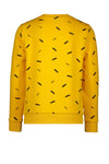 Jongens Sweater Aop Skate van Moodstreet in de kleur Dark Yellow in maat 86/92.