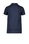 Jongens MT polo pique van Moodstreet in de kleur Navy in maat 122, 128.