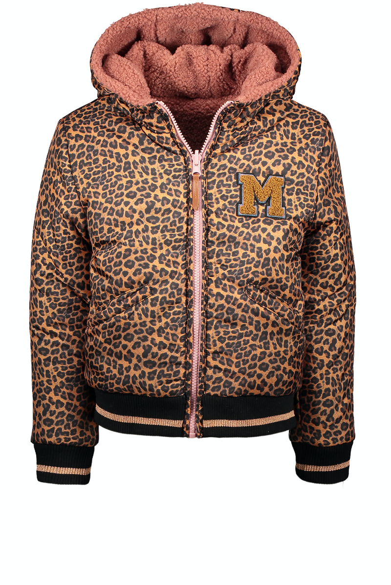 Meisjes Moodstreet Reversible Jacket van Moodstreet in de kleur Brons in maat 110.