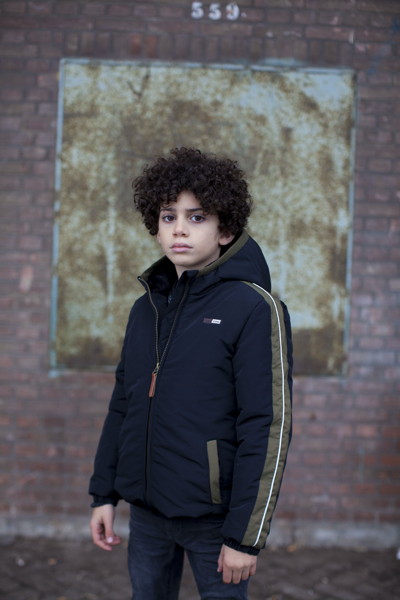 Jongens Moodstreet Jacket van Moodstreet in de kleur Blauw in maat 104.