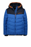 Jongens Moodstreet Jacket Contr Yoke van Moodstreet in de kleur Licht Blauw in maat 104.
