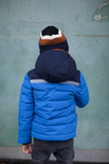 Jongens Moodstreet Jacket Contr Yoke van Moodstreet in de kleur Licht Blauw in maat 104.
