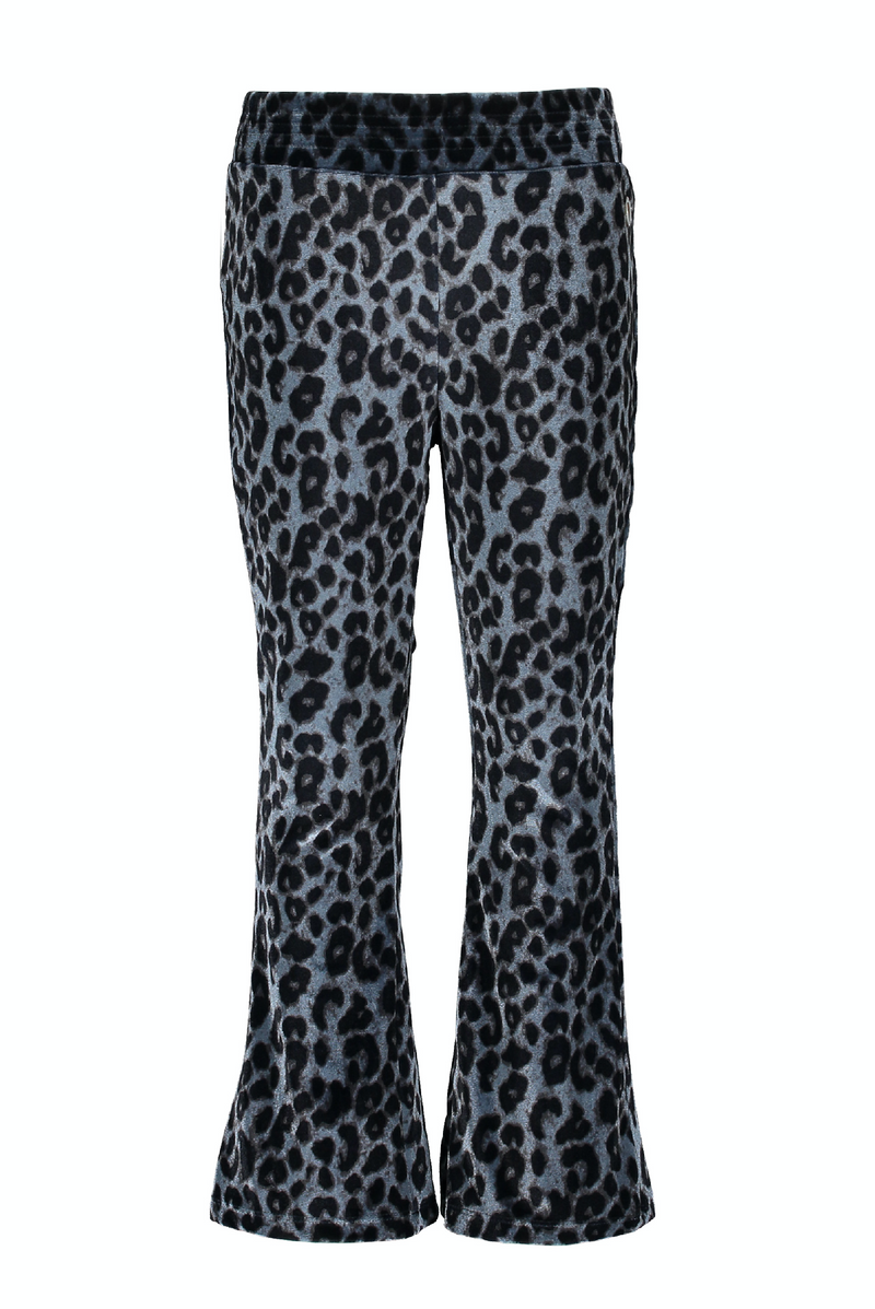 Moodstreet MT fake fur flare pant