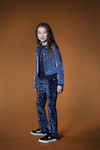 Moodstreet MT fake fur flare pant