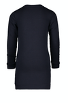 Moodstreet MT sweat dress fake fur top