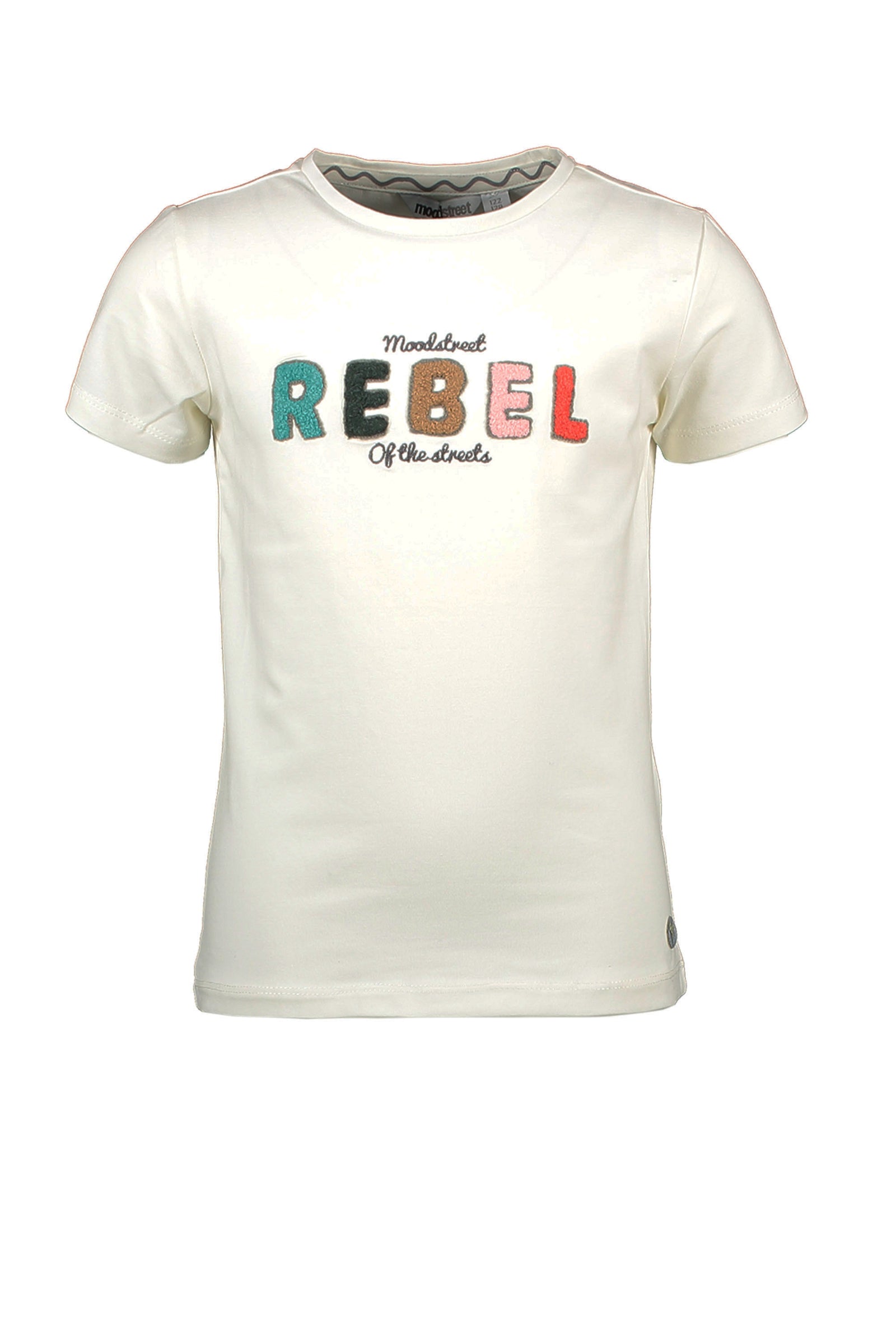 Moodstreet MT t-shirt chest embroidery