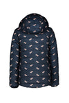 Meisjes MT jacket van Moodstreet in de kleur Navy in maat 122-128.