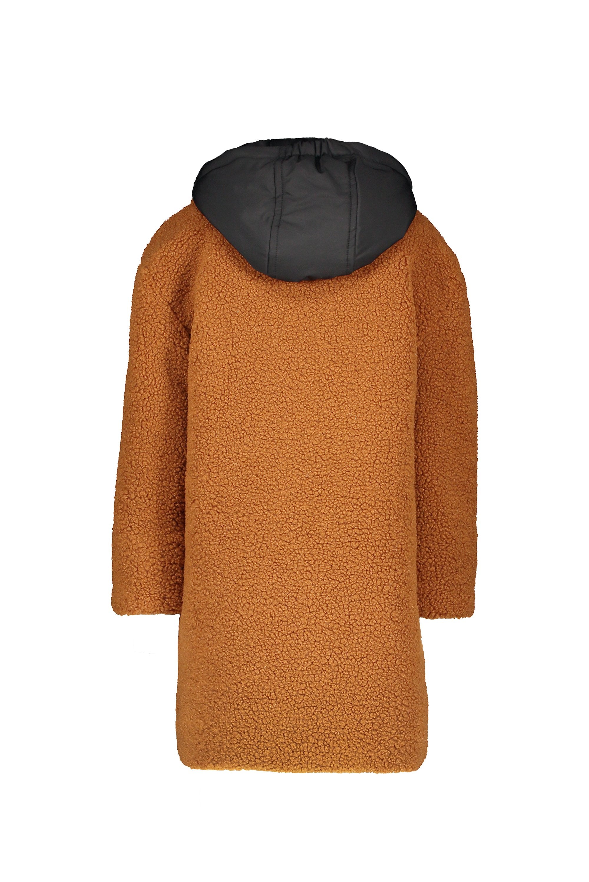 Meisjes MT fancy coat van Moodstreet in de kleur Rust in maat 158-164.
