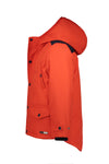 Jongens MT parka van Moodstreet in de kleur Sporty Orange in maat 134-140.
