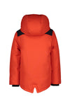 Jongens MT parka van Moodstreet in de kleur Sporty Orange in maat 134-140.