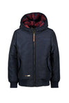 Jongens MT bomber jacket van Moodstreet in de kleur Navy in maat 146-152.