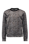 Moodstreet MT sweater AOP velours