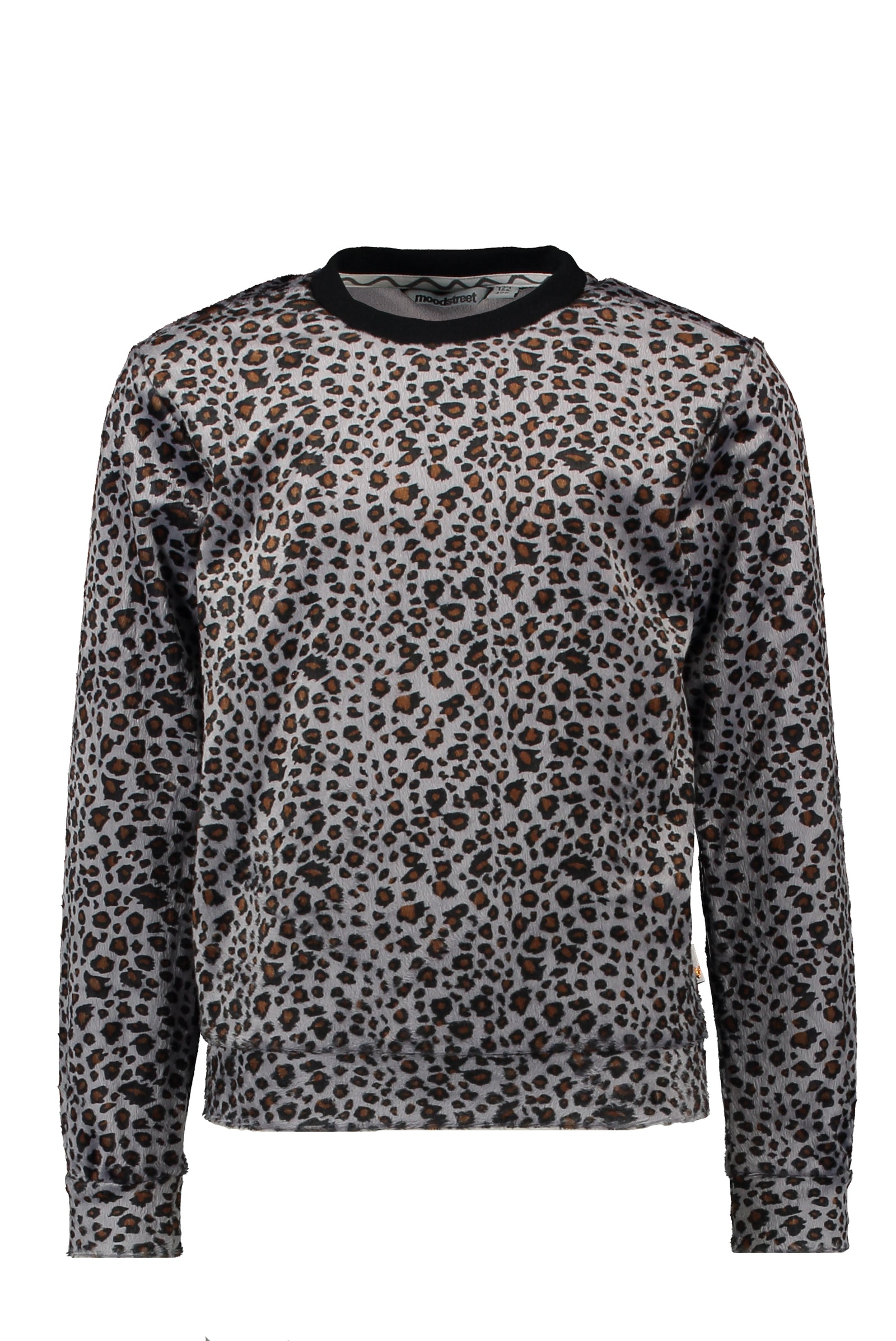 Moodstreet MT sweater AOP velours