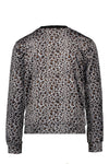 Moodstreet MT sweater AOP velours