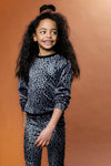 Moodstreet MT sweater AOP velours