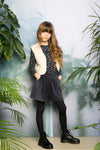 Moodstreet MT longsleeve frill AOP flower
