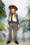 Moodstreet MT longsleeve frill AOP flower