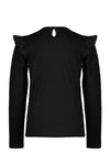 Moodstreet MT top with broderie contrast
