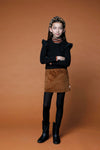 Moodstreet MT top with broderie contrast