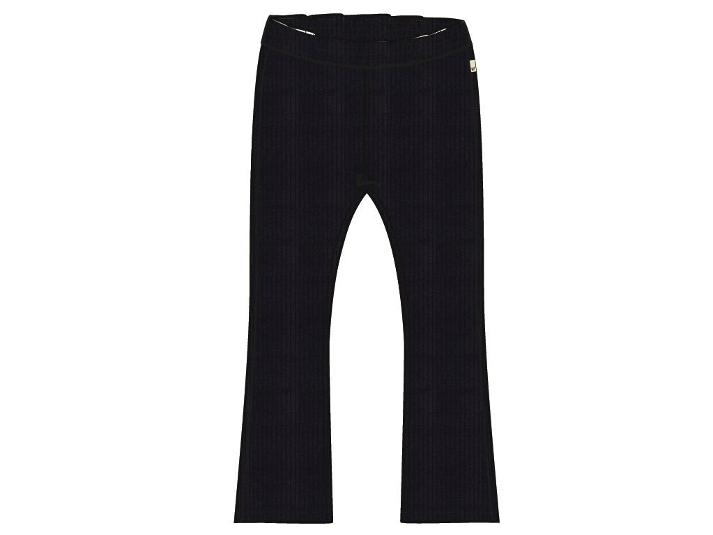 Moodstreet MT flared pant in velours