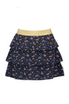 Moodstreet MT skirt terry AOP flower