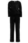 Moodstreet MT jumpsuit plissé velours
