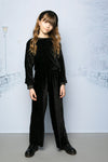 Moodstreet MT jumpsuit plissé velours