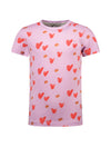 Moodstreet MT T-shirt Heart AOP