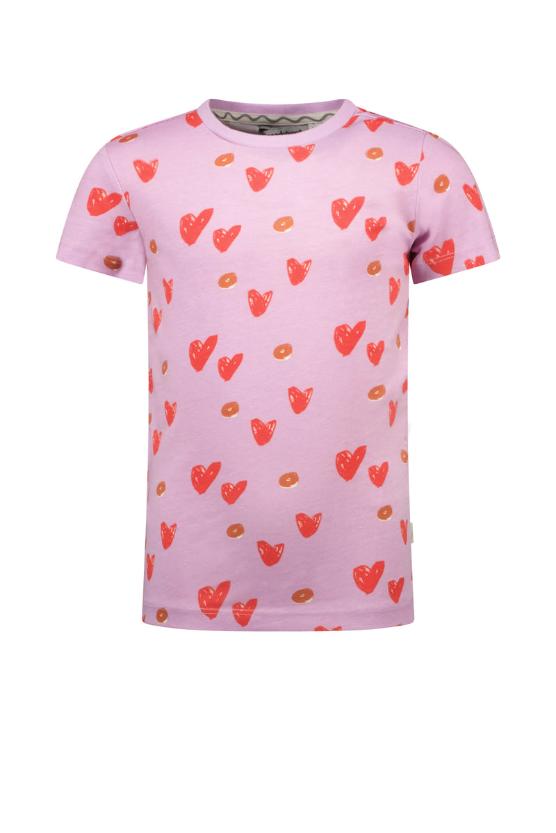 Moodstreet MT T-shirt Heart AOP