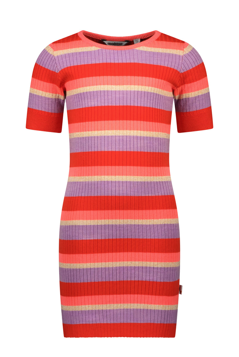Moodstreet MT Knitted Striped Dress