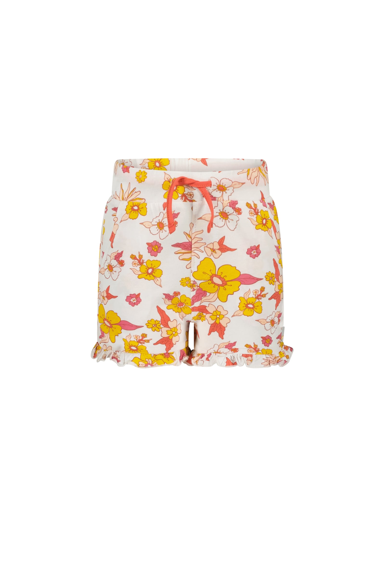 Moodstreet MT Short Frill Flower AOP