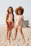 Moodstreet MT Short Frill Flower AOP
