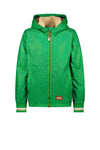 Moodstreet Girls Jacket Metallic Shell Fur Hood Lining