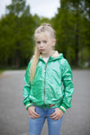 Moodstreet Girls Jacket Metallic Shell Fur Hood Lining