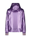 Moodstreet Girls Jacket Metallic Shell Fur Hood Lining