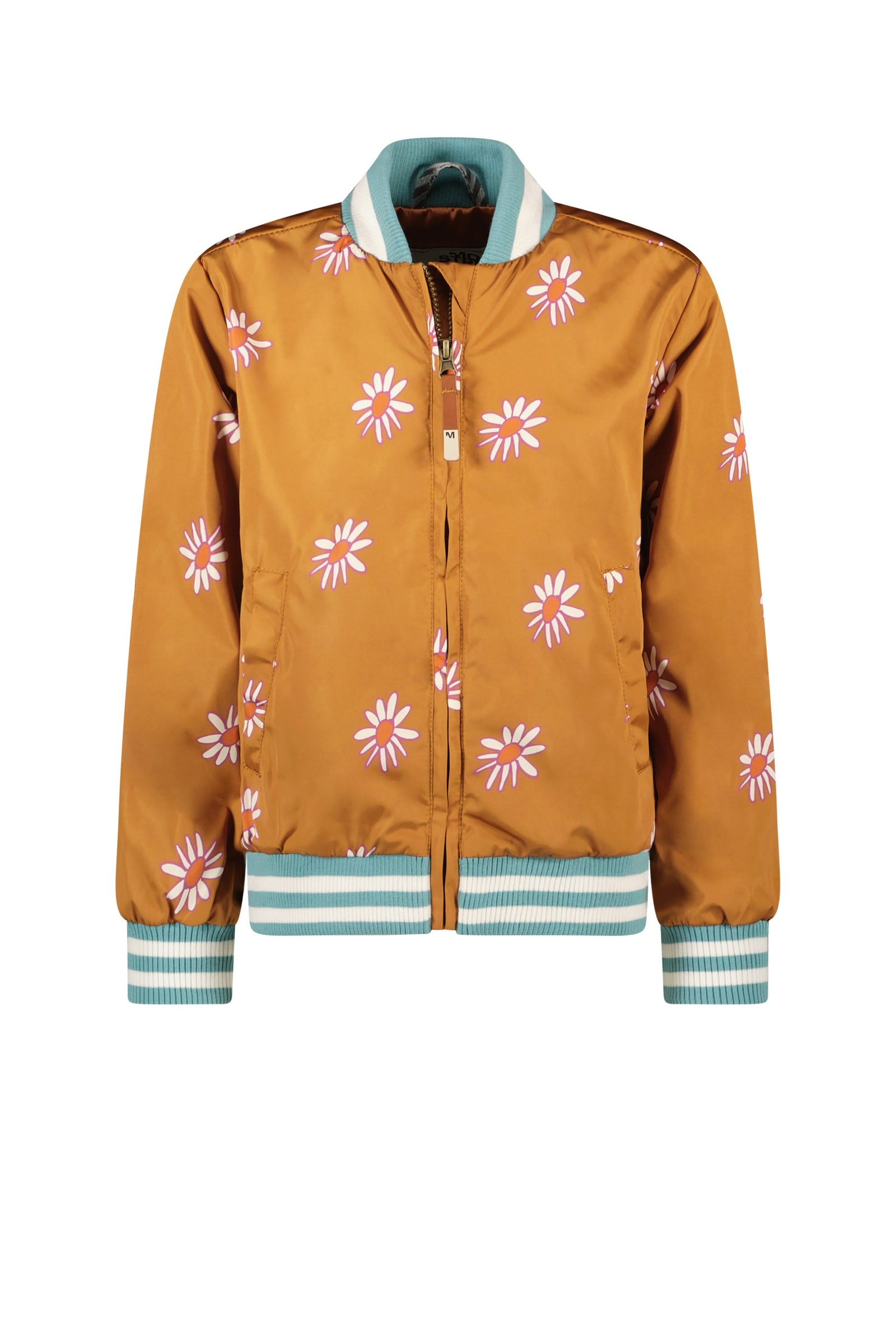 Moodstreet Girls Bomber Jacket Flower AOP