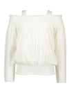 Meisjes  van Moodstreet in de kleur Warm White in maat 134/140.