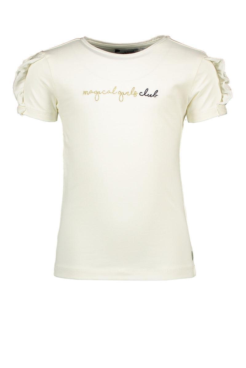 Meisjes  van Moodstreet in de kleur Warm White in maat 134/140.