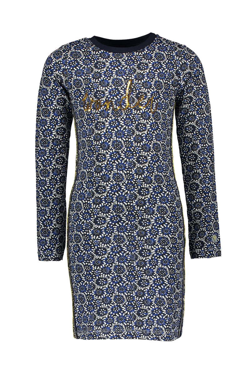 Meisjes  van Moodstreet in de kleur Navy in maat 122/128.
