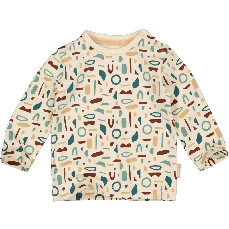 Jongens Longsleeve MACE NBW21 van Quapi Newborn in de kleur AOP Multi Graphic  in maat 68.