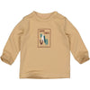 Jongens Longsleeve MADS NBW21 van Quapi Newborn in de kleur Sand in maat 68.