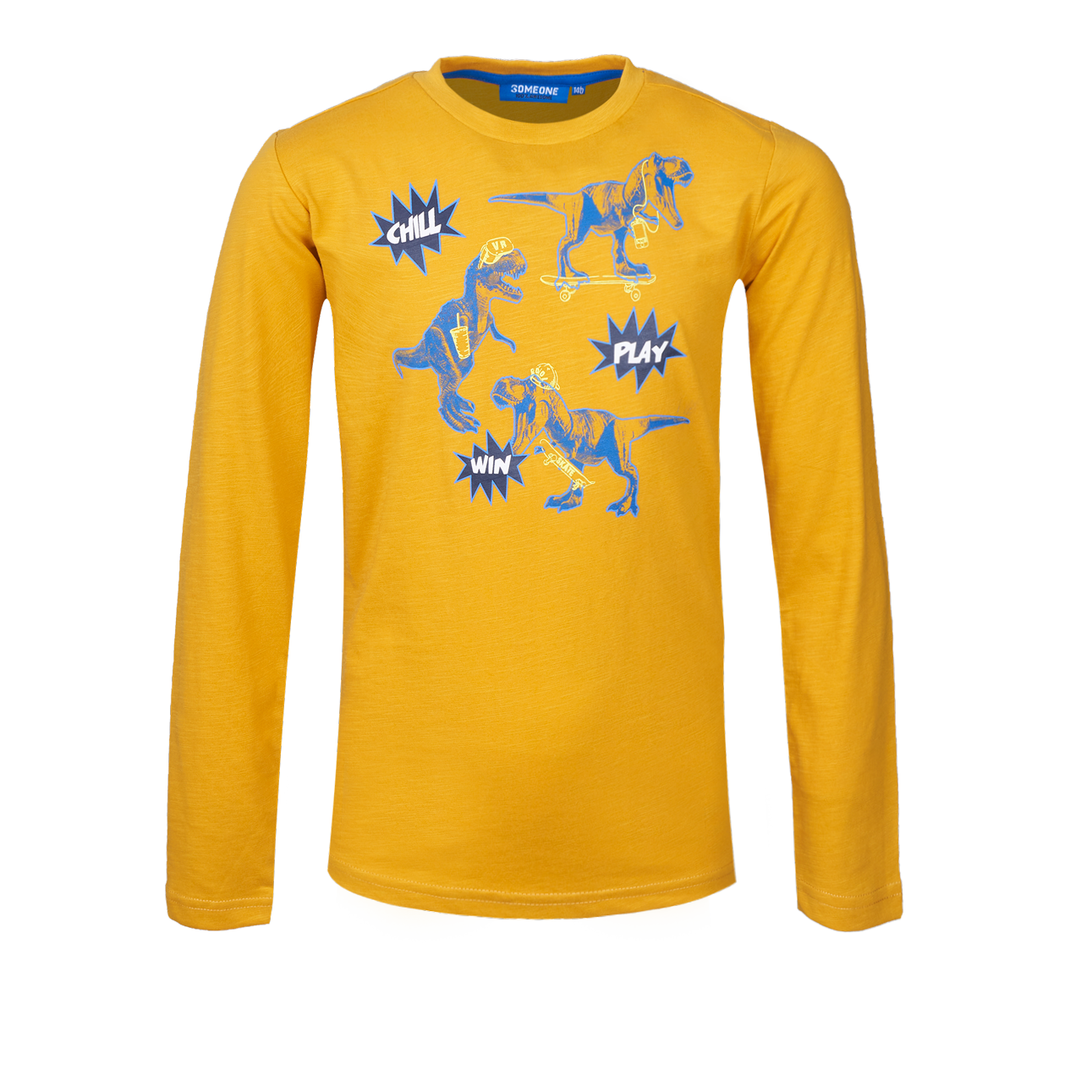 Someone T-Shirt Long Sleeves Someone Oker