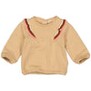 Meisjes Sweater MARIAN NBW21 van Quapi Newborn in de kleur Sand in maat 68.
