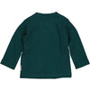 Jongens Longsleeve MARIUS NBW21 van Quapi Newborn in de kleur Green Petrol  in maat 68.