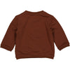 Jongens Sweater MARK NBW21 van Quapi Newborn in de kleur Brown Choco in maat 68.