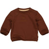 Jongens Sweater MARK NBW21 van Quapi Newborn in de kleur Brown Choco in maat 68.